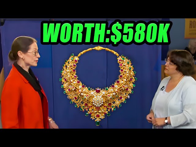Antiques Roadshow: STOLEN Necklace Worth 7 Figures !!