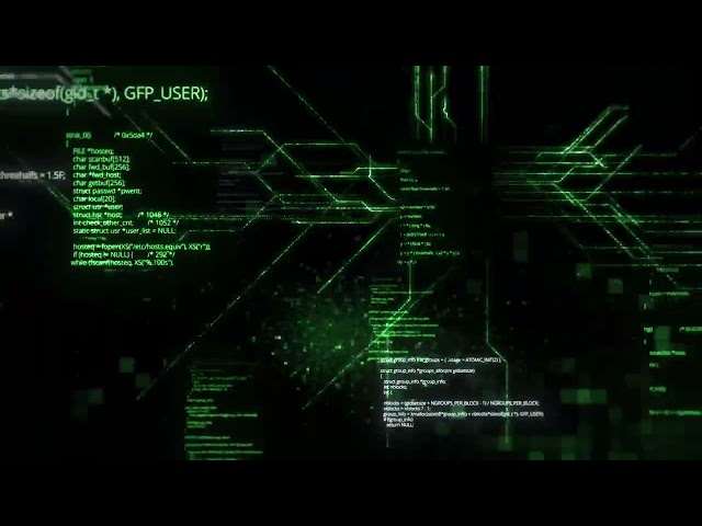 [10 HOURS] Coding Matrix | Animation Background | Video Only (1080 HD)