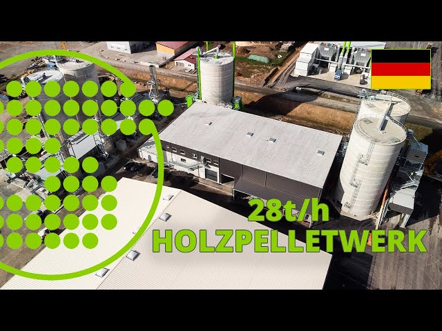 28t/h Holzpelletierung - Neues Werk in Deutschland