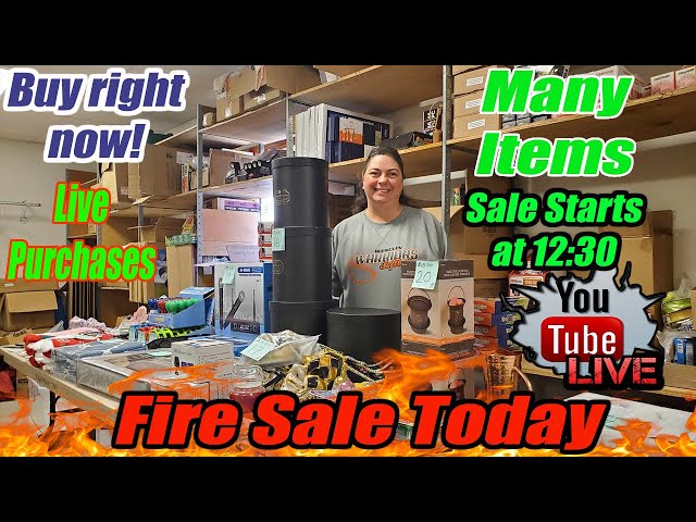 Live Fire Sale Lots of Mystery items Check out what we have and join the sale and buy direct from me