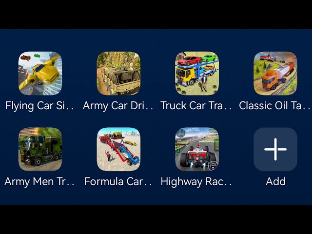 Flying Car Simulator,Army Car Driving,Truck Car Transport Transportation,Formula 1 Car Transport