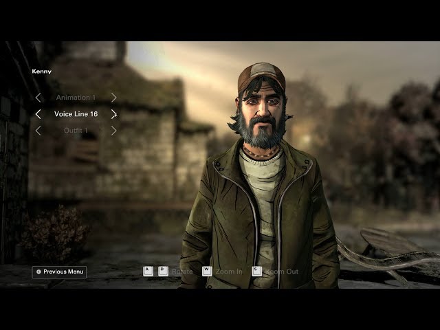 The Walking Dead: The Telltale Definitive Series - ALL Kenny Animations, Voice Lines and Outfits