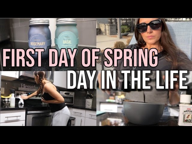 Day In The Life Of A Boring Housewife | Cleaning My Home, Grocery Haul & New Plants For Spring!