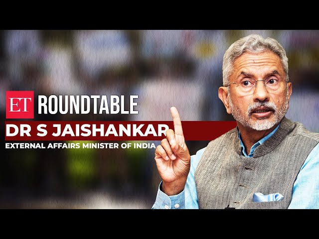EAM Jaishankar talks Canada's gang wars, political hitjobs & all things 'Anti-India' | ET Roundtable
