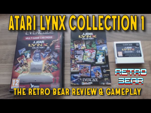 The Evercade : Atari Lynx Collection Vol 1 - Review & Gameplay (Retro & Video Games)