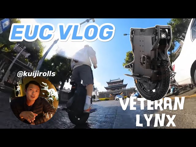 Ride sesh/night life in Dali with @KujiRolls  An electric unicycle Vlog.