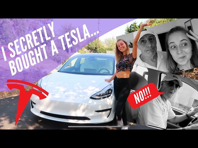 I BOUGHT A TESLA behind my dad's back...