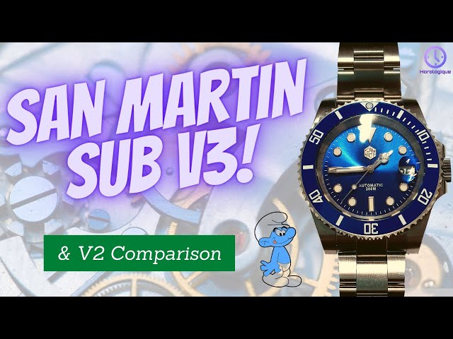 San Martin Submariner V3 | THE BEST Rolex Submariner homage for under $250