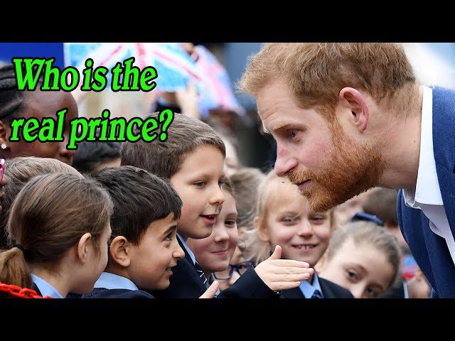 LOL! A boy met Harry but didn't believe he was the real prince
