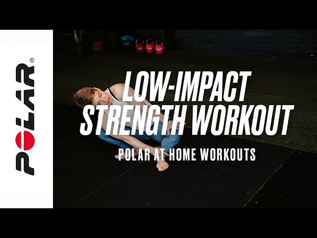 30-Minute Low-Impact Strength Workout (At Home, Without Jumps) | Polar