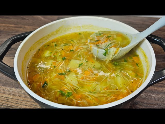 This is a healthy soup recipe that my mom always made for me! Delicious soup!