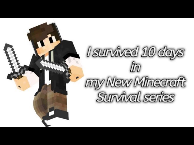 I survived 10 days in my new Minecraft Survival series || #gaming #op #viral #subscribe