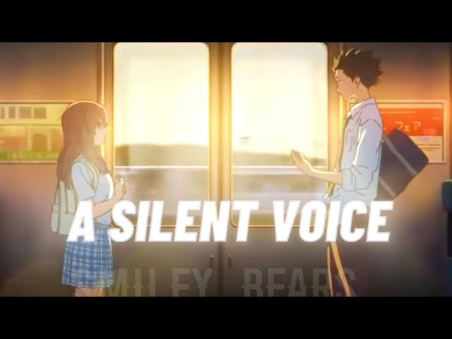WE TRIED EDITING SOMETHING DIFFERENT!!😭🤩 (A Silent Voice Edit!)💖🖤