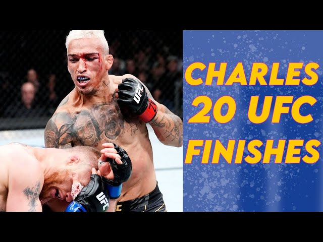 3 Minutes of Charles Oliveira Having the MOST FINISH WINS IN UFC HISTORY (20 Finishes)