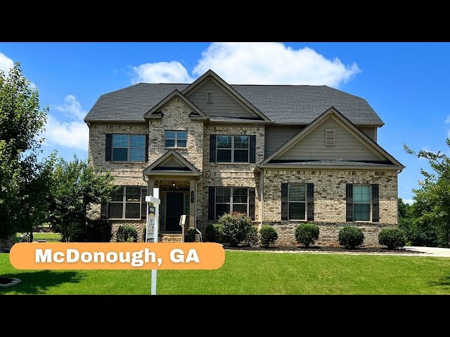 Let's Tour This INCREDIBLE Home For Sale In McDonough GA - 8 Bedrooms | 7 Bathrooms