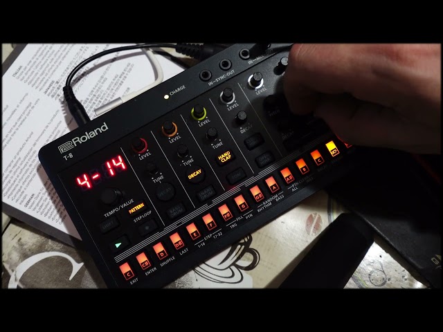 Groovy fun with Roland T-8 song mode