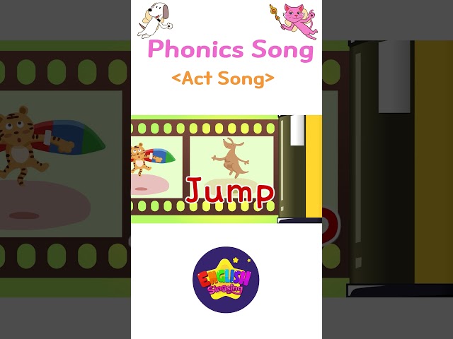 Easy Words 1 (Act Song) - Learn English vocabulary for kids - English song for Toddlers #shorts