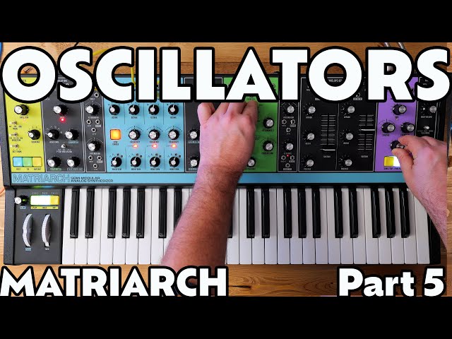 Oscillators | Part 5 | Moog Matriarch Tutorial