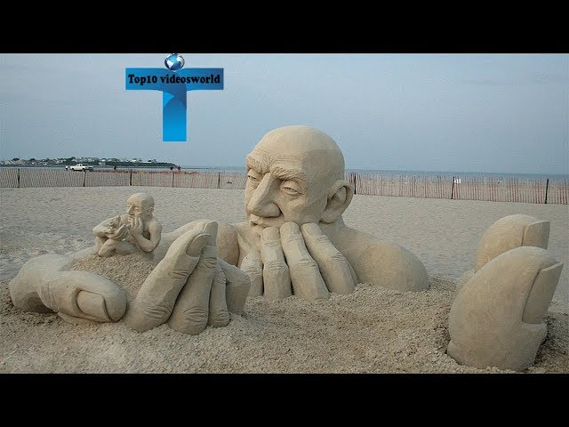Top 12 Most Cool & Amazing Sand Sculptures You Won't Believe Actually Exist