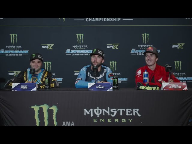 Monster Energy Supercross: Press Conference Round 12 - St. Louis