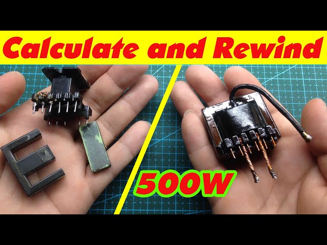 How to Calculate and Rewind Pulse Transformers