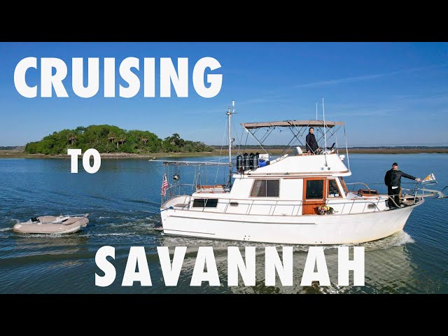 This is why we love cruising the Georgia Coast! Sapelo Island to Savannah on the Loop
