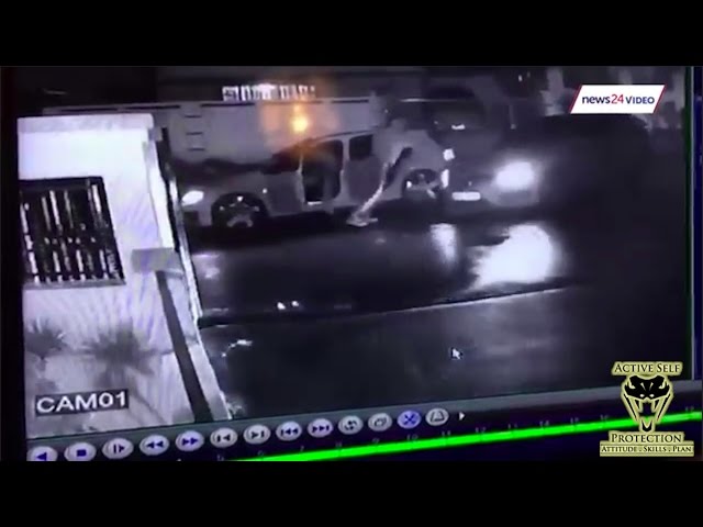 Carjacking Victim Uses His Car to Defend Himself
