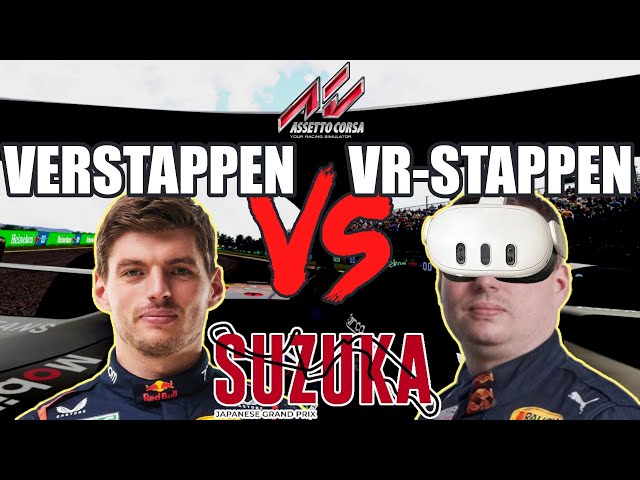 Taking On Max Verstappen's Pole Lap | Suzuka 2024 | Assetto Corsa | Meta Quest 3