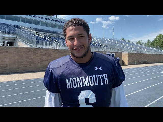 Monmouth Football Media Day 2023: Jake Brown LB Interview