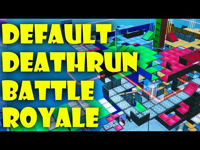 I Built the FIRST EVER Default Deathrun Battle Royale Fortnite Map!