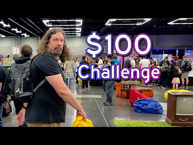 $100 Challenge at Portland Retro Gaming Expo + PICKUPS!