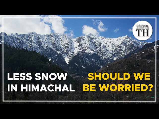 Himachal receiving less snowfall, environmentalists worried