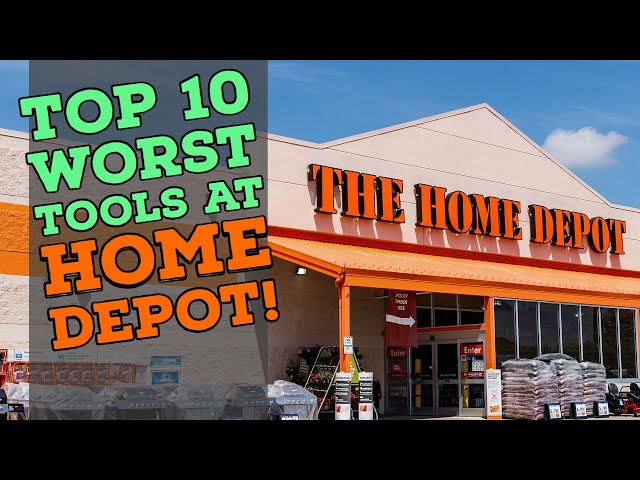 10 Worst Tools to buy at Home Depot! (2020)
