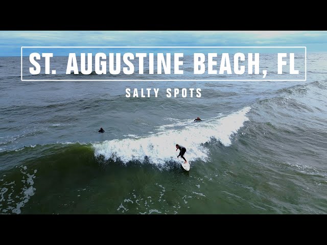 Catching Waves In St. Augustine Beach, FL! | Salty Spots