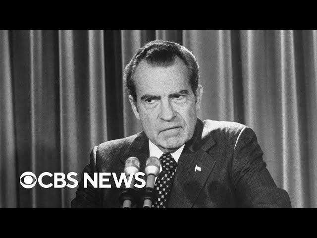 From the archives: Nixon's Watergate "smoking gun" tape released