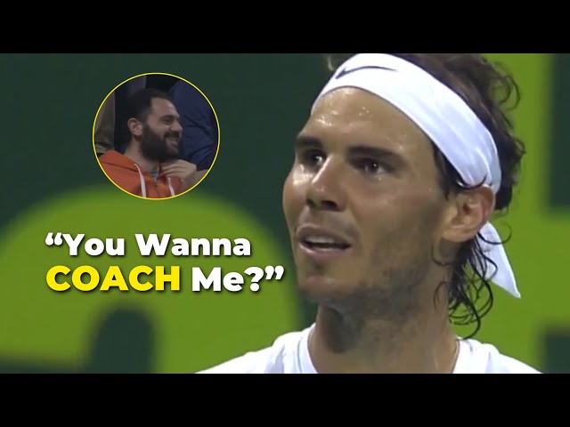 Rafael Nadal Was Getting Destroyed So Even Crowd Tried To Help