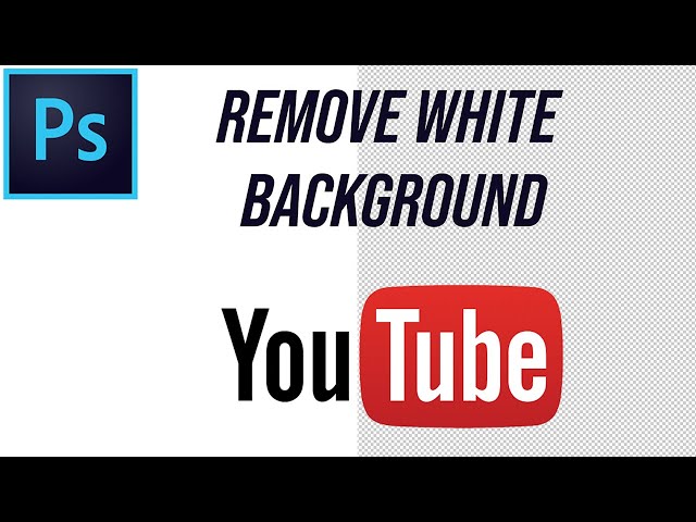 How To Remove White Background From Logos with Photoshop
