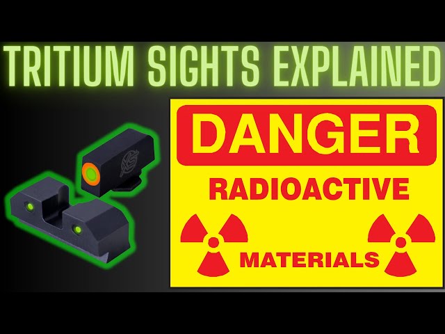 The Science of Tritium Explained |  XS Sights Breaks Down the Science at Shot Show 2024 #guns