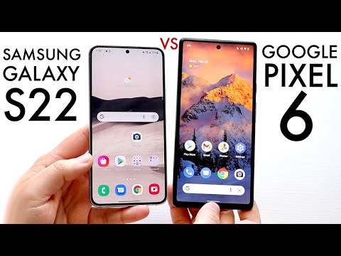 Samsung Galaxy S22 Vs Google Pixel 6! (Comparison) (Review)