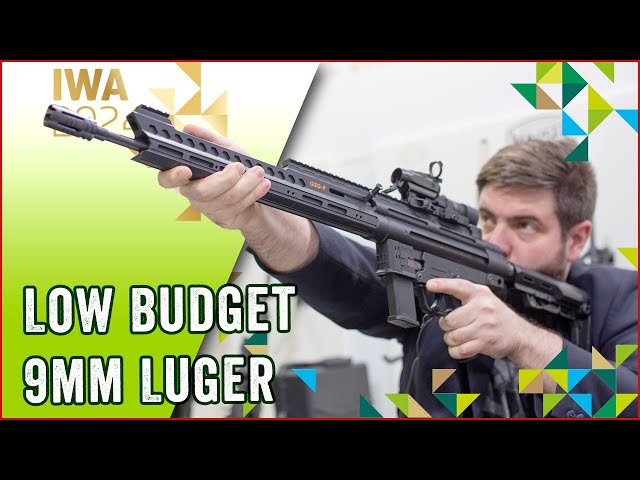 Entdecken die GSG-9: Low Budget 9mm Luger PCC Selbstladebüchse auf der IWA 2024!