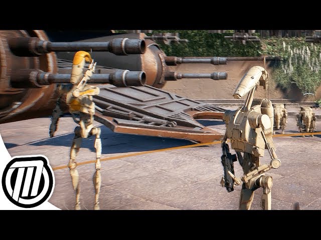 Star Wars Battlefront 2: CLONE WARS | DROID ARMY GAMEPLAY - AAT, MTT, Vulture, B2 Super Battle Droid