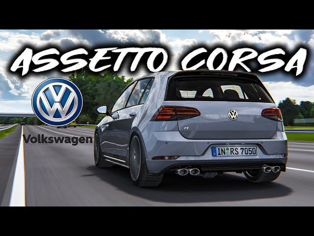 Assetto Corsa - Volkswagen Golf R MK7.5 2021 | Aspertsham & Autobahn