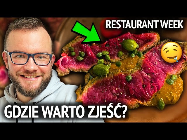 RESTAURACJE w Warszawie, które warto odwiedzić - RESTAURANT WEEK 2023: jedzenie polskie i bałkańskie