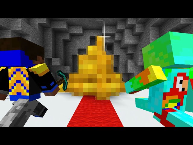 Racing YouTubers for Minecraft’s Rarest Item
