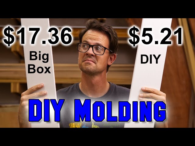 How to Make Molding | DIY Trim Baseboard Headers and Blocks