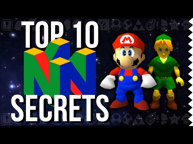 Top 10 Nintendo 64 Secrets and Easter Eggs! - Easter Egg Hunter