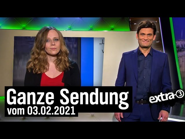 Extra 3 vom 03.02.2021 mit Christian Ehring | extra 3 | NDR