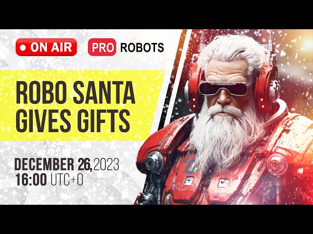🎅 RoboSanta Brings Gifts: Enter the Raffle with Us!
