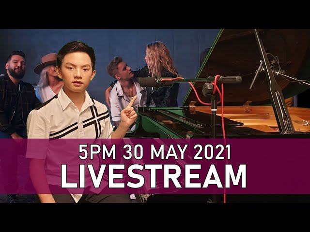 Sunday 5PM Piano Livestream SINGING! Misty + 10,000 Hours | Cole Lam 14 Years Old