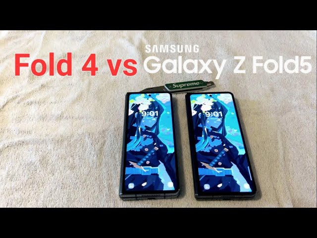 Galaxy Z Fold 5 vs Z Fold 4  Main Differences